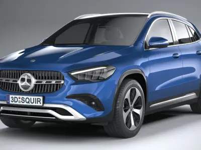 Mercedes-Benz GLA 2024 3D model