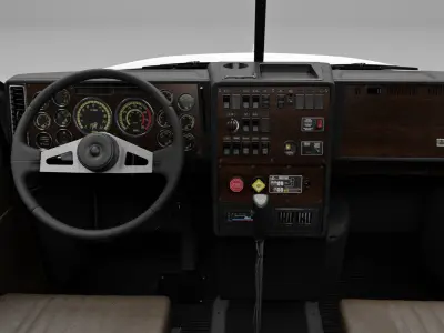 Mock CH Semi Truck 3D model