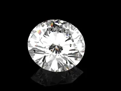 Brilliant Shape Gem 3D print model