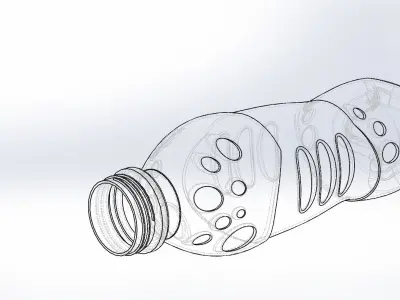Bottle concept 2 Free 3D model