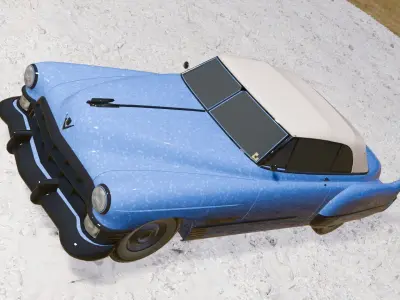 Super Car Cadillac 1949 3D model
