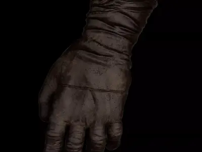 GLOVE ASSET Free 3D model