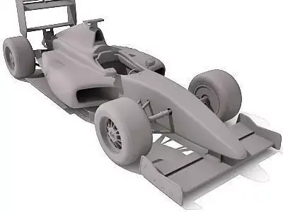 Detailed Formula1 3D model