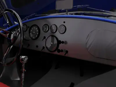 Shelby Cobra 3D model