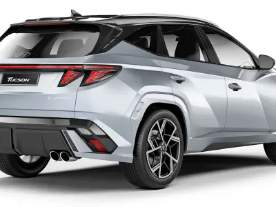 Hyundai Tucson N Line 2024 3D model