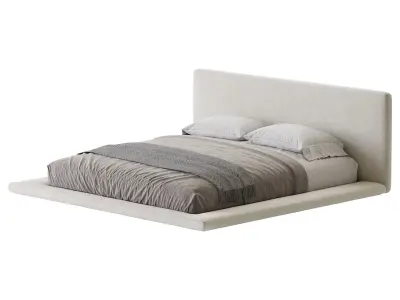 Minimalist Bed 3D model
