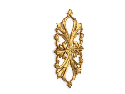 Classic decor ornament 165 3D model