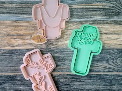 Combo x 11 cortantes COmunion bautismo confirmacion cookies  3D print model