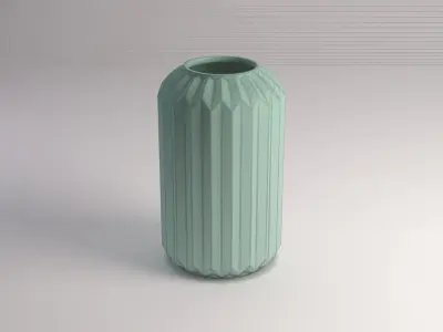 CERAMIC VASE---Ridge 3D model