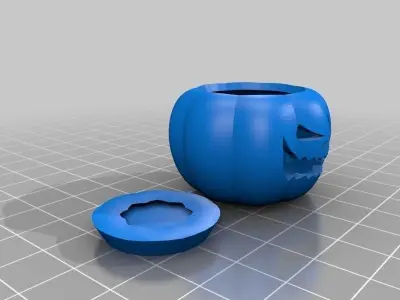 Dualstruded Jack O Lantern Free 3D print model