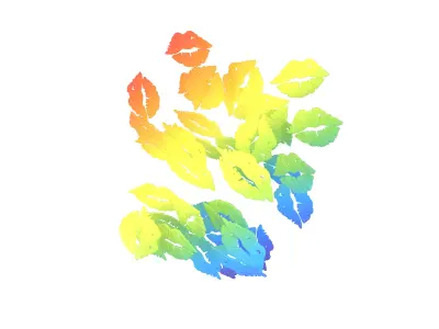 Many Kisses Mark v1 010 3D model