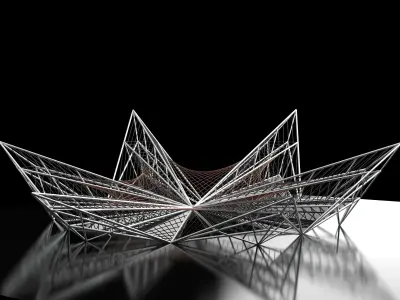 hexa pavilion  3D model