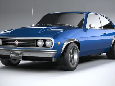 Generic Coupe 1978 3D model