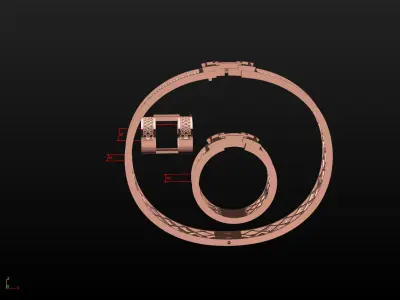 hermes set  3D print model