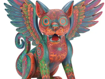 Alebrije Jaguar  3D model
