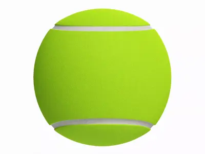 Tennis ball green 3D model