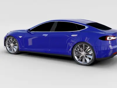 Tesla Model 3 and Model S Pack 3D model