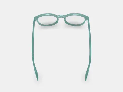 Anselm Eyeglasses in Viridian 3D model