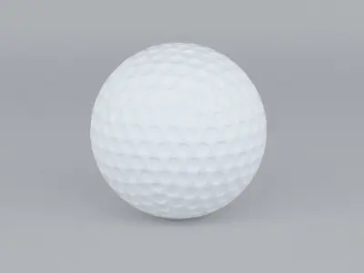 Golf ball 3D model