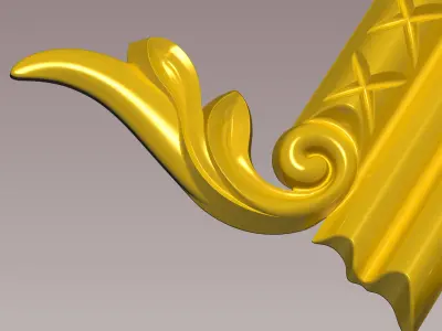 Decorative Frame 3D model