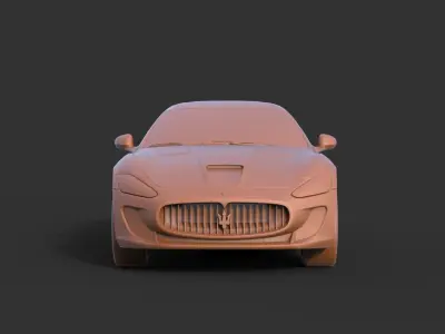 Maserati GranTurismo MC Stradale 3D print model