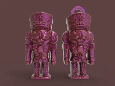 nutcracker treedecor 3D print model