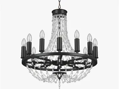 744148 Castello Lightstar Chandelier 3D model