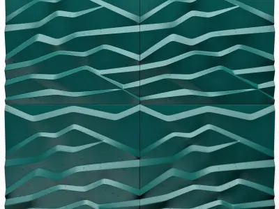3d wall panel 3D model get