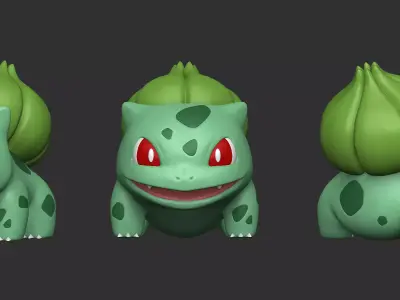 Bulbasaur 3D print model