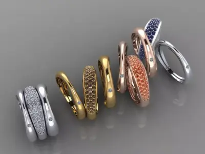 JEWELRY RING o23 3D print model