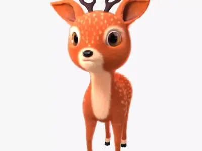 Deer Model 3D model