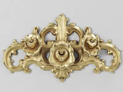 trimornament24 Low-poly 3D model