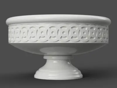 decorative planter - vase - candy dish -Urn 3D print model