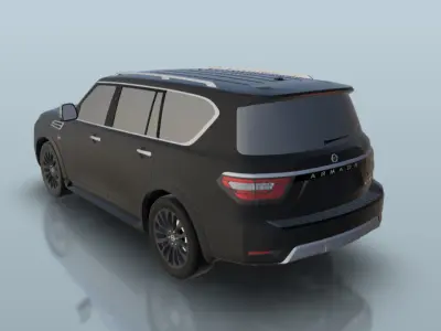 Nissan Armada Platinum 2022 3D print model