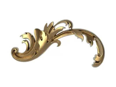  decorative pattern ready for 3D printing 3D model 254