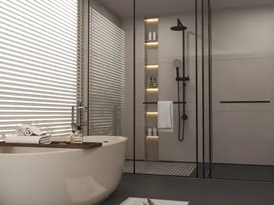 Bathroom 013 3D model
