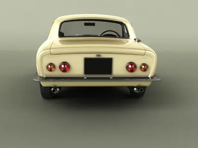Lotus Elite 3D model