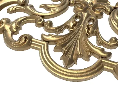  decorative pattern ready for 3D printing 3D model