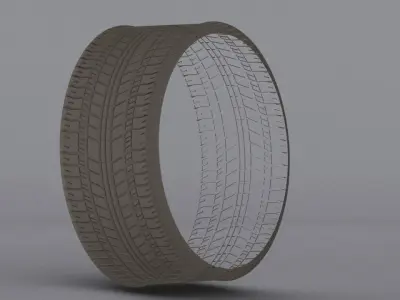 Volk Racing TE37  Low-poly 3D model