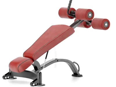 Gym Equipment Multipurpose Sit up Bench 3D model