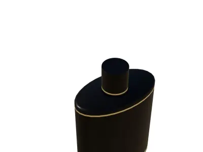 Luxury perfume bottle Low-poly 3D model