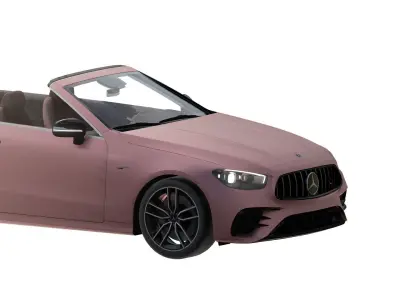 MERCEDES E53 AMG CABRIO 3D model