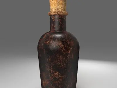 Decorative Bottle 3D model