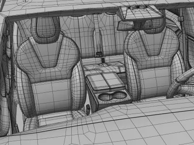 Model S 2020 3D model
