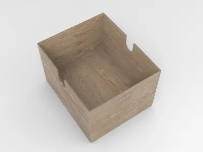 Kob Storage Box Low-poly 3D model