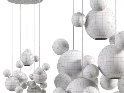 Bolle Chandelier  3D model