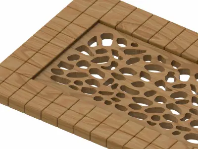 Decorative panel STL 3D model 40