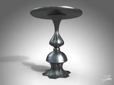 Table 14 VR ready Low-poly 3D model