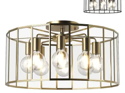 79828x Genni Lightstar ceiling chandelier 3D model