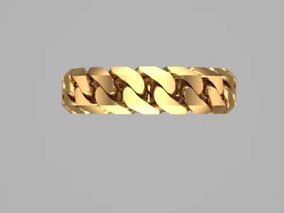 chain rings STL  3D model